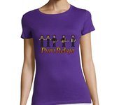 Camiseta Mujer Manga Corta PURO RELAJO BEADS laTostadora