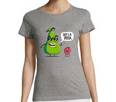 Camiseta Mujer Manga Corta SOY LA PERA laTostadora
