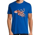 Camiseta Hombre Manga Corta Camiseta Pulpo laTostadora
