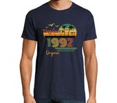 Camiseta Hombre Manga Corta vintage 1992 original laTostadora
