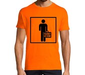 Camiseta Hombre Manga Corta TOURIST GO HOME laTostadora