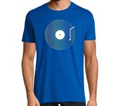 Camiseta Hombre Manga Corta Vinyl Turntable Music Vintage gift Idea laTostadora
