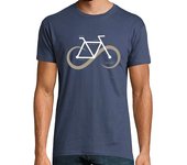 Camiseta Hombre Manga Corta Hombre, manga corta, denim, calidad extra laTostadora