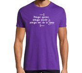 Camiseta Hombre Manga Corta porque quiero, porque puedo y porque me laTostadora