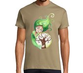 Camiseta Hombre Manga Corta Espíritu Tierra hombre manga corta laTostadora