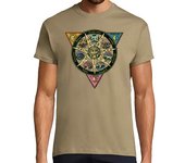 Camiseta Hombre Manga Corta Septem Operibus Alchimiae - VIntage Col laTostadora