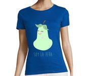 Camiseta Mujer Manga Corta Soy la pera laTostadora