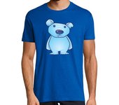 Camiseta Hombre Manga Corta cachorro de oso polar laTostadora