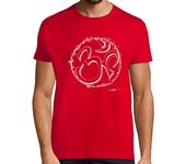 Camiseta Hombre Manga Corta armonia blanca camiseta hombre laTostadora