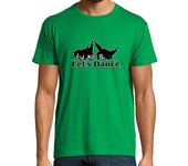 Camiseta Hombre Manga Corta Let s Dance. Camiseta manga corta hombre laTostadora