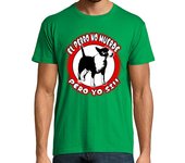 Camiseta Hombre Manga Corta El perro no muerde, pero yo sí! bull ter laTostadora