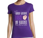 Camiseta Mujer Manga Corta Quiero sentirme libre laTostadora