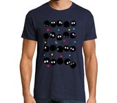 Camiseta Hombre Manga Corta Totoro suzuwataris candy laTostadora