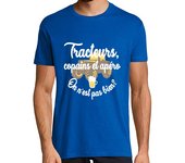 Camiseta Hombre Manga Corta tractores amigos y aperitivo laTostadora