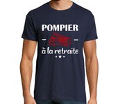 Camiseta Hombre Manga Corta bombero jubilado idea de regalo laTostadora