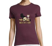 Camiseta Mujer Manga Corta Memento mori laTostadora
