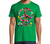 Camiseta Hombre Manga Corta PEACE laTostadora