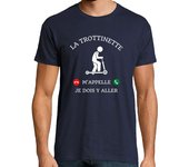 Camiseta Hombre Manga Corta scooter me llama humor laTostadora