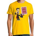 Camiseta Hombre Manga Corta APARICIÓN CARTA REVERSO laTostadora