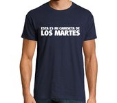 Camiseta Hombre Manga Corta Mi camiseta de los Martes laTostadora