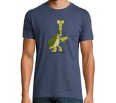 Camiseta Hombre Manga Corta La vieja tortuga camiseta hombre laTostadora