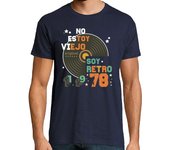 Camiseta Hombre Manga Corta Retro de 1978 Colors laTostadora
