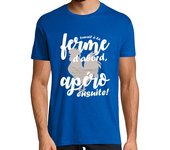 Camiseta Hombre Manga Corta trabajar en la granja laTostadora