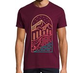 Camiseta Hombre Manga Corta destino aventurero laTostadora