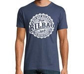 Camiseta Hombre Manga Corta Camiseta 'Logo' Denim (Chico) laTostadora