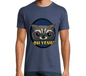 Camiseta Hombre Manga Corta Oh yeah! (Fondo) laTostadora