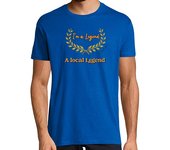 Camiseta Hombre Manga Corta leyenda local laTostadora