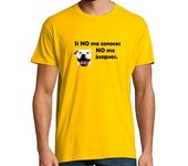Camiseta Hombre Manga Corta Si no me conoces no me juzgues laTostadora