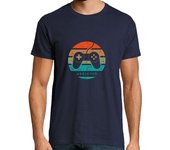 Camiseta Hombre Manga Corta camiseta friki - adicto a los videojuegos laTostadora