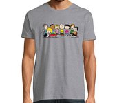 Camiseta Hombre Manga Corta Charlie brown The gang is all here laTostadora