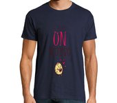 Camiseta Hombre Manga Corta te quiero un huevo laTostadora