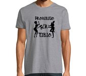 Camiseta Hombre Manga Corta Prohibido ser tibio laTostadora