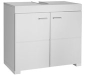 Tectake Mueble de baño 2 espaciosos compartimentos 60 x 35 x 56 cm blanco