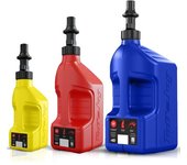 TUFFJUG TUFF JUG 2.5G/10L Jarra de toba roja con tapa de desgarrador negro G3 -