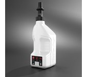 TUFFJUG TUFF JUG 2.5G/10L Jarra de toba blanca con tapa de desgarrador negro G3 -