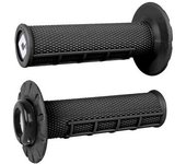 ODI Puños ATV V2.1 Half-Waffle Lock-On - Negro/Negro -