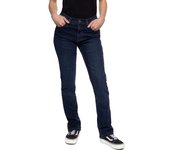 King Kerosin Queen Kerosin Motogear Dark Blue Vaqueros de mujer en motocicleta - Azul (26)