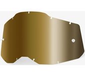 100% Racecraft II/Accuri II/ Strata II Lente Replacemant - Oro (un tamaño)