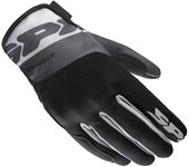 Spidi Flash-KP Guantes de moto Tex - Negro Gris (M)
