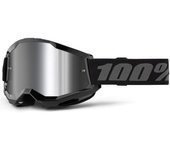 100% Strata 2 Essential Chrome Gafas de motocross - Negro Gris