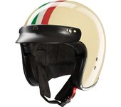 Redbike RB-802 Italia Casco Jet - Blanco Rojo Verde (M)