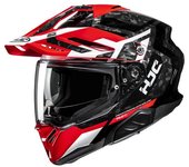 HJC RPHA 60 Dakar Casco de Enduro - Negro Blanco Rojo (S)