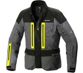 Spidi Traveller 3 H2Out Chaqueta textil de motocicleta - Negro Amarillo (M)