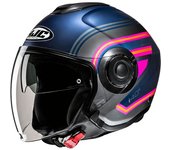 HJC i40N Linia Casco Jet - Rosa Azul (XS 54 55)