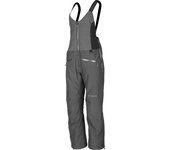 Klim Allure Pantalones babero para motos de nieve para damas - Negro Gris (M)