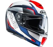 HJC RPHA 90 Rabrigo casco - Gris Blanco Rojo (2XS)